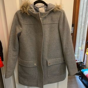 J Crew wool coat